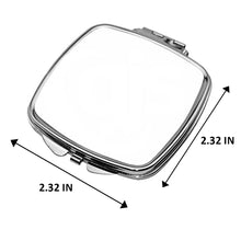 Load image into Gallery viewer, Square Compact Mirror
