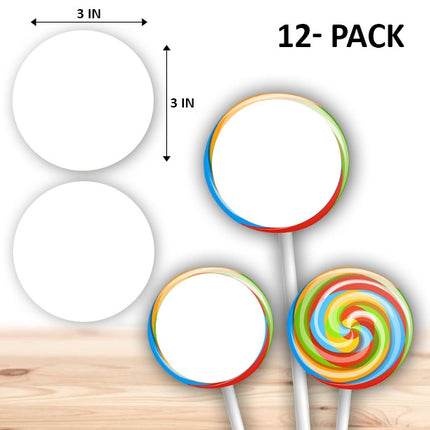 Round Adhesive Stickers