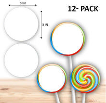 Load image into Gallery viewer, Round Adhesive Stickers
