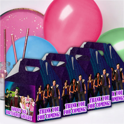 Zombies Candy Gable Box for Birthday Party Favors 12 Pack - 4.4x4.5in