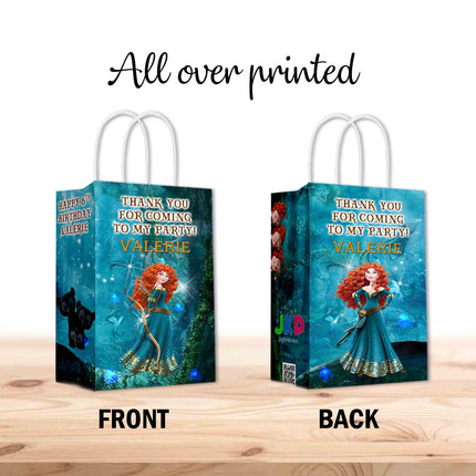 Brave Bags with Handles for Kids Gift Favor Birthday Party - 12pack