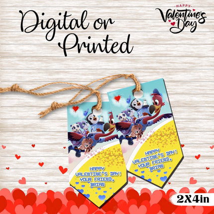 TOTS Valentine’s Day Gift Tags - Digital or Printed