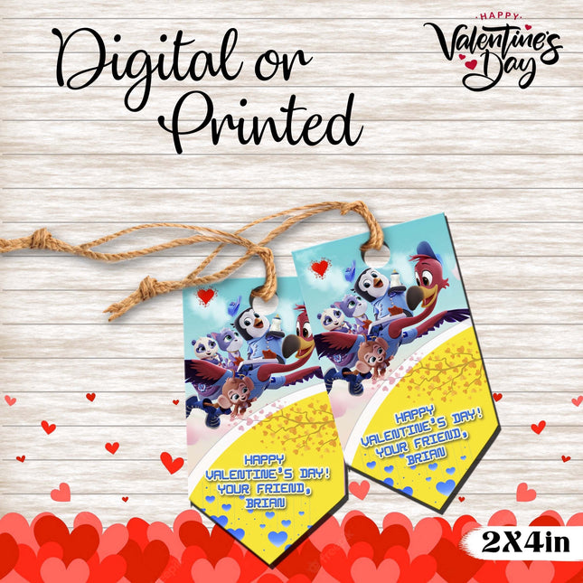 TOTS Valentine’s Day Gift Tags - Digital or Printed