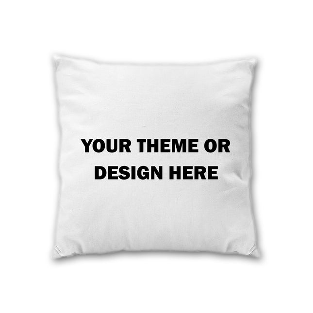 Your Design Here Pillow - 16in insert included