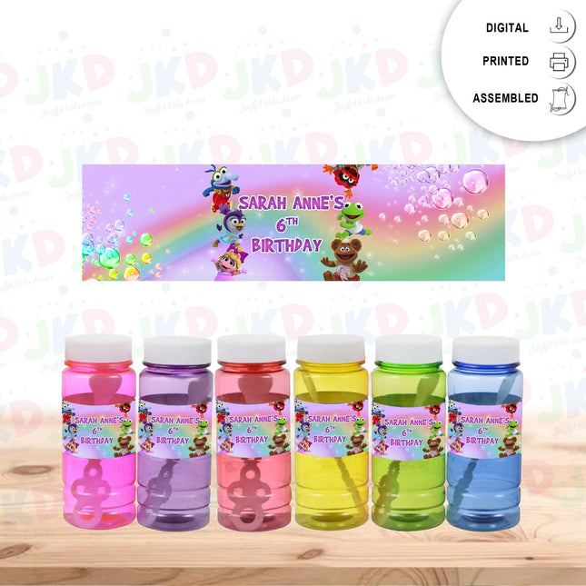 Muppet Babies Bubbles - Digital and physical options #Pastel Rainbow