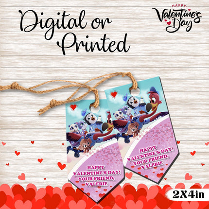 TOTS Valentine’s Day Gift Tags - Digital or Printed