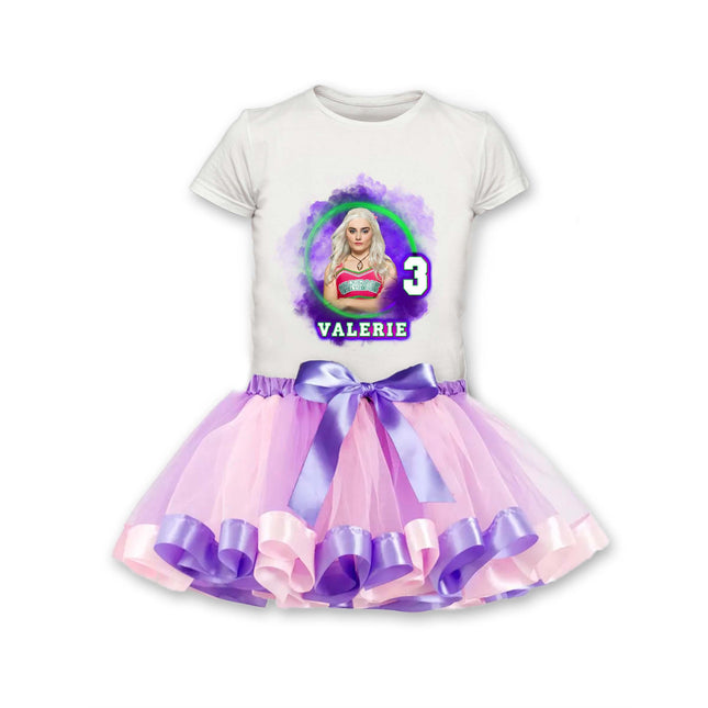 Zombies Birthday Girl Outfit Shirt or Onesie and Skirt Tutu for Party and Photo Shoot