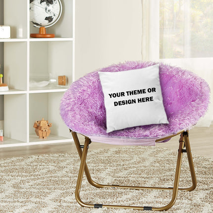 Your Design Here Pillow - 16in insert included