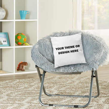 Your Design Here Pillow - 16in insert included