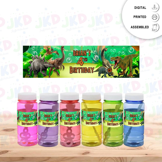 Dinosaurs Bubbles - Digital and physical options