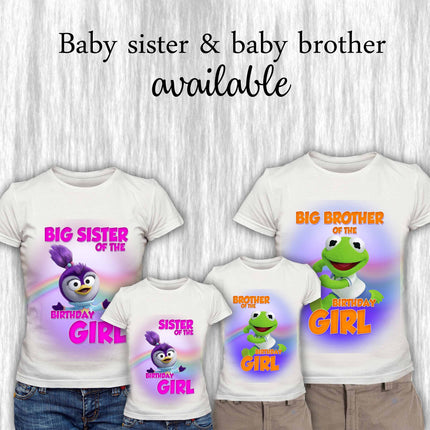 Muppet Babies Birthday Girl & Family Matching Shirts