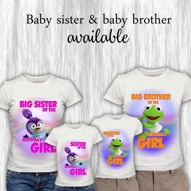 Muppet Babies Birthday Girl & Family Matching Shirts