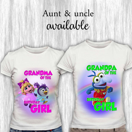 Muppet Babies Birthday Girl & Family Matching Shirts