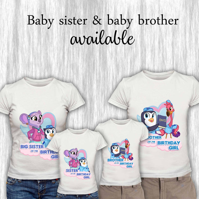 TOTS Birthday Girl & Family Matching Shirts #Rainbow