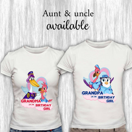 TOTS Birthday Girl & Family Matching Shirts #Rainbow