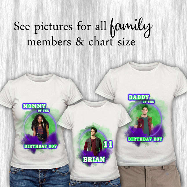Zombies Birthday Boy & Family Matching Shirts