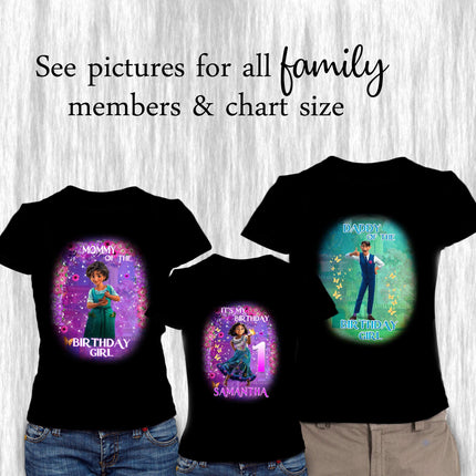 Encanto Birthday Girl & Family Matching Shirts