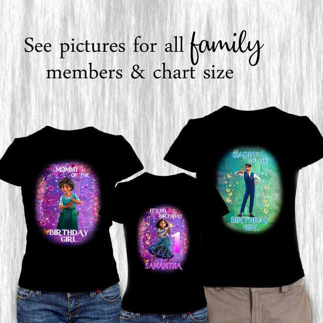 Encanto Birthday Girl & Family Matching Shirts