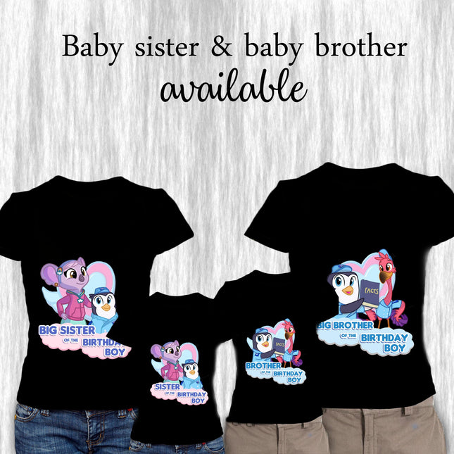 TOTS Birthday Boy & Family Matching Shirts