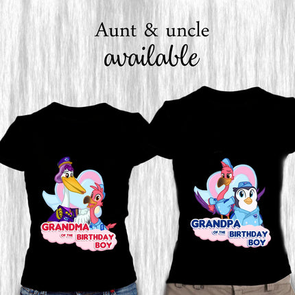 TOTS Birthday Boy & Family Matching Shirts