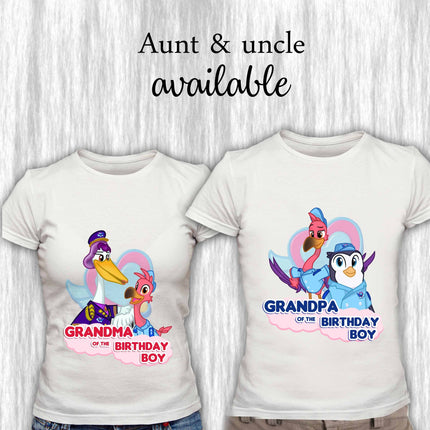 TOTS Birthday Boy & Family Matching Shirts