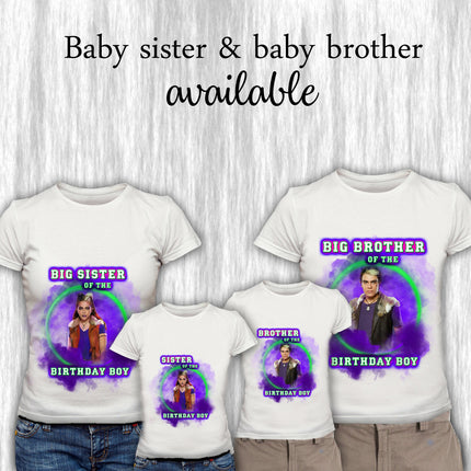 Zombies Birthday Boy & Family Matching Shirts