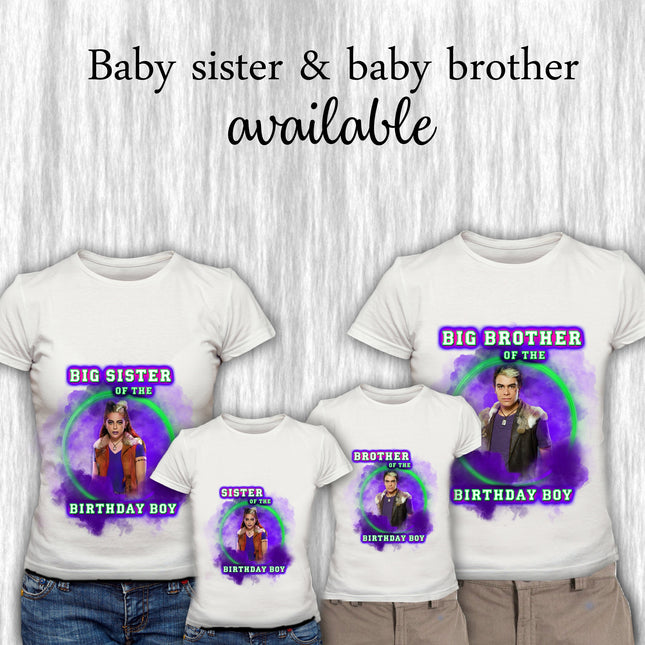 Zombies Birthday Boy & Family Matching Shirts