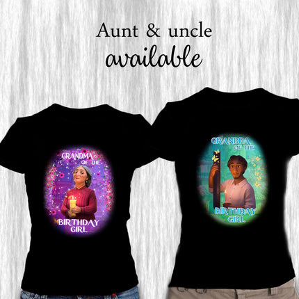 Encanto Birthday Girl & Family Matching Shirts