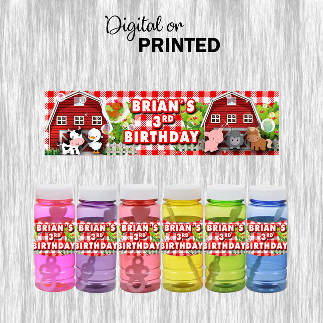 Farm Bubbles - Digital and physical options