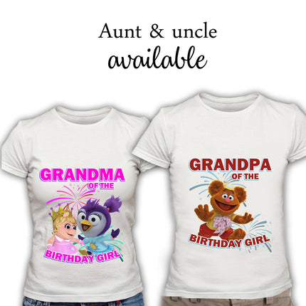 Muppet Babies Birthday Girl & Family Matching Shirts #Style 2