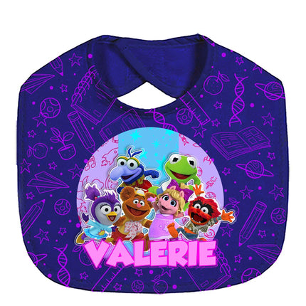 Muppet Babies Baby Bib With Name Custom Gift for Shower Girl Daughter