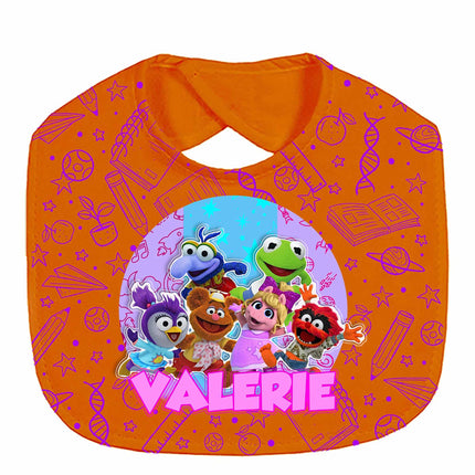 Muppet Babies Baby Bib With Name Custom Gift for Shower Girl Daughter