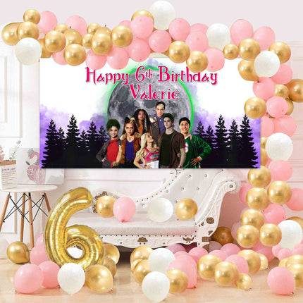Zombies Birthday Banner Weatherproof Vinyl for Party Decor | Custom Outdoor Sign With Grommets 20x40in