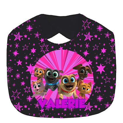 Puppy Dog Pals Baby Bib With Name Custom Gift for Shower Boy Girl Son Daughter