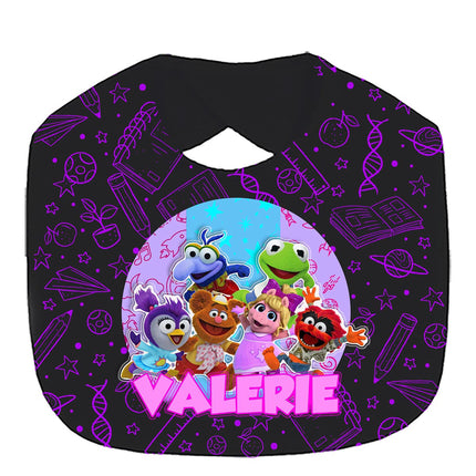 Muppet Babies Baby Bib With Name Custom Gift for Shower Girl Daughter