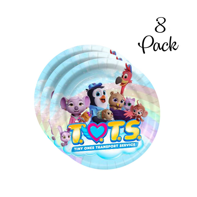 TOTS Cake Plates - 8pk