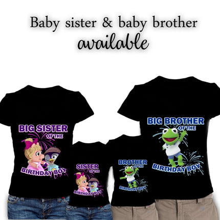 Muppet Babies Birthday Boy & Family Matching Shirts #Style 2