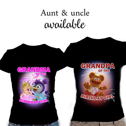 Muppet Babies Birthday Girl & Family Matching Shirts