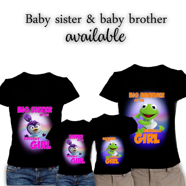 Muppet Babies Birthday Girl & Family Matching Shirts