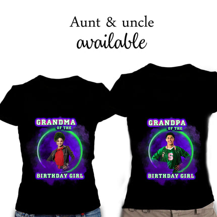 Zombies Birthday Girl & Family Matching Shirts