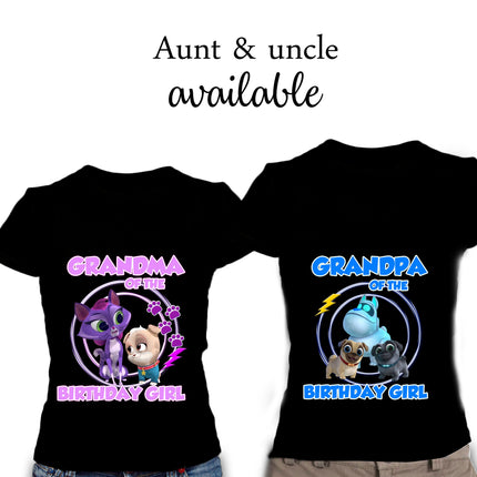 Puppy Dog Pals Birthday Girl & Family Matching Shirts #Style 2