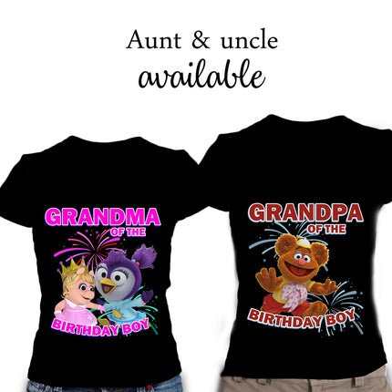 Muppet Babies Birthday Boy & Family Matching Shirts #Style 2