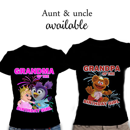 Muppet Babies Birthday Girl & Family Matching Shirts #Style 2