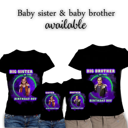 Zombies Birthday Boy & Family Matching Shirts