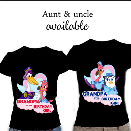TOTS Birthday Girl & Family Matching Shirts