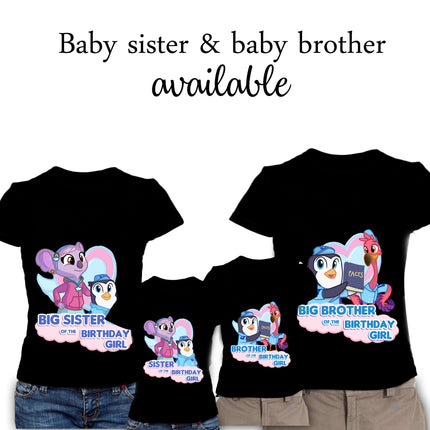 TOTS Birthday Girl & Family Matching Shirts
