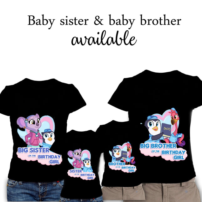 TOTS Birthday Girl & Family Matching Shirts