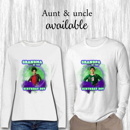 Zombies Birthday Boy & Family Matching Shirts | White Long Sleeve