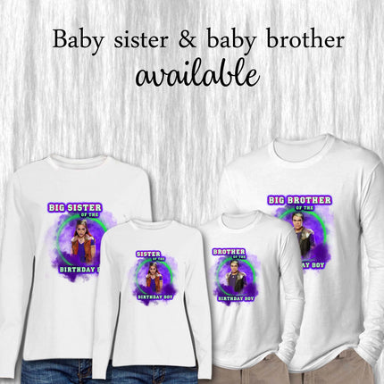 Zombies Birthday Boy & Family Matching Shirts | White Long Sleeve
