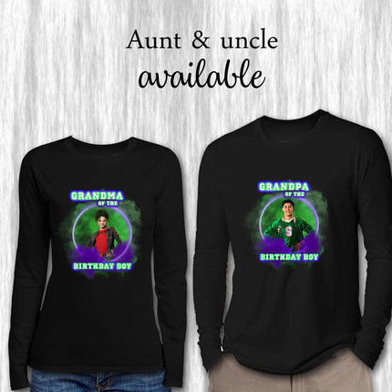 Zombies Birthday Boy & Family Matching Shirts | Black Long Sleeve